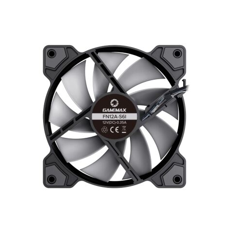 Кулер для корпуса Gamemax FN12A-S6I - Вентиляторы к корпусам - Вентиляторы к корпусам