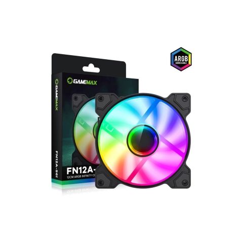 Кулер для корпуса Gamemax FN12A-S6I - Вентиляторы к корпусам - Вентиляторы к корпусам