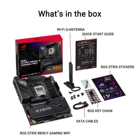 Материнская плата ASUS ROG STRIX B850-F GAMING WIFI - Нулевой остаток (Feed)  - Нулевой остаток (Feed) 