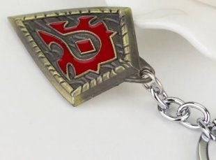 Брелок Horde Орда World of Warcraft Metal Bronze
