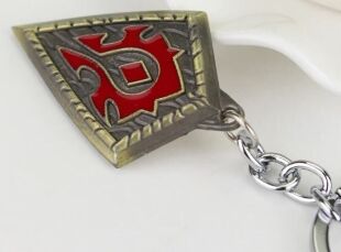 Брелок - Horde Орда World of Warcraft Metal Bronze