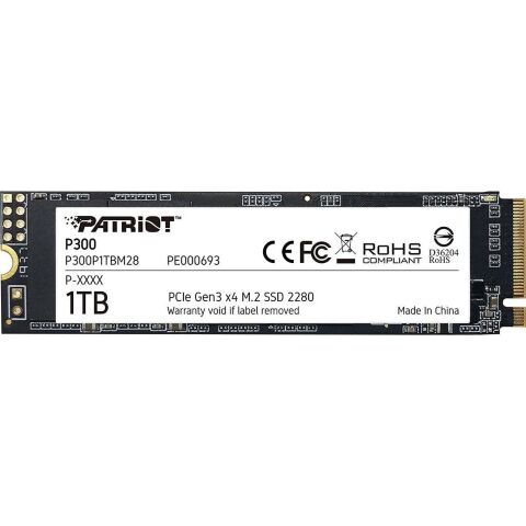 Накопитель SSD M.2 2280 1TB Patriot (P300P1TBM28) - Нулевой остаток (Feed)  - Нулевой остаток (Feed) 