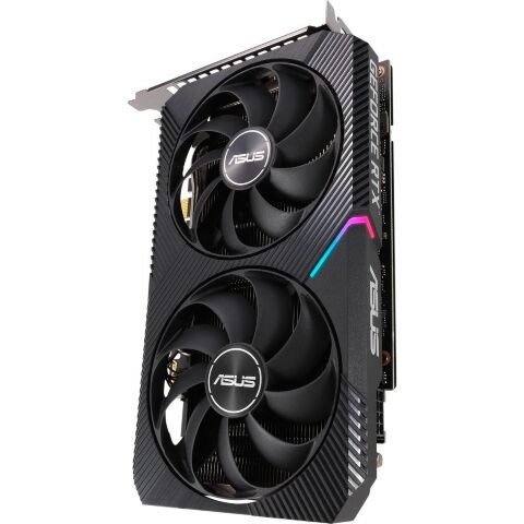 Видеокарта ASUS GeForce RTX3060 12Gb DUAL OC V2 LHR (DUAL-RTX3060-O12G-V2) - Нулевой остаток (Feed) - Нулевой остаток (Feed)