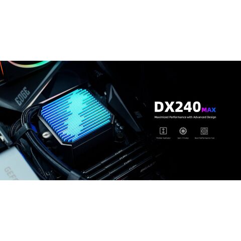 Система жидкостного охлаждения ID-Cooling DX240 MAX - Нулевой остаток (Feed)  - Нулевой остаток (Feed) 
