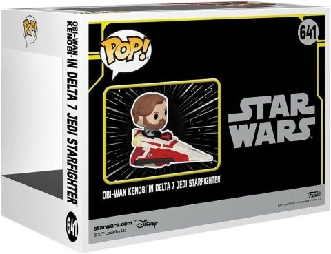 Фігурка Funko Star Wars OBI-Wan Kenobi in Delta 7 Jedi Starfighter фанко Обіван Кенобі Exclusive 641 -   -  
