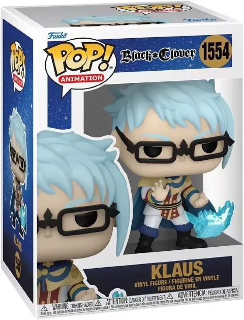 Фігурка Funko Black Clover: Klaus with Grimoire фанко Чорна Конюшина Клаус Люнетт 1554 - -
