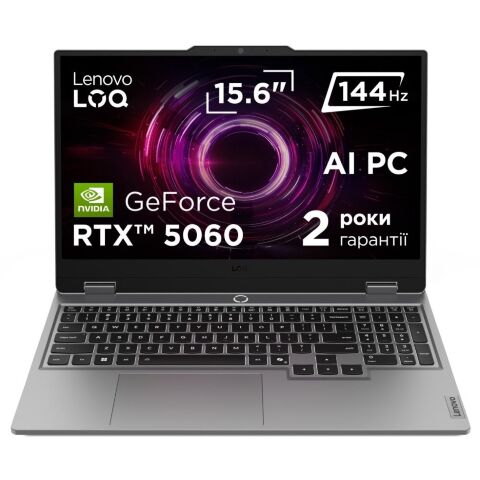 Ноутбук Lenovo LOQ 15AHP10 (83JG0034RA) - Нулевой остаток (Feed)  - Нулевой остаток (Feed) 