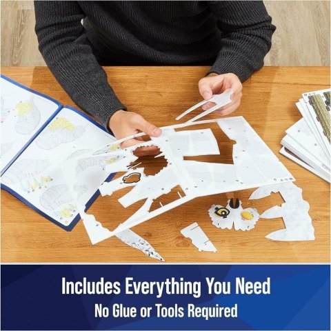 Пазл 4D Build Harry Potter Hedwig puzzle 3D картон Гарри Поттер Сова Букля Хедвиг 118 шт. -   -