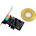 Звуковая плата Manli C-Media 8738 PCI-E 6(5.1) каналов bulk (M-CMI8738-PCI-E) - Звуковые платы  - Звуковые платы 