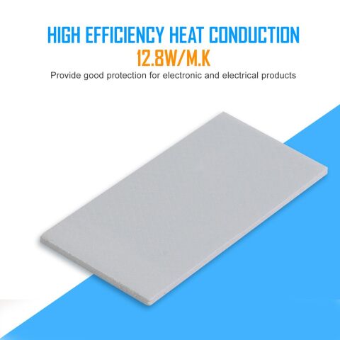 Термопрокладка Zezzio Thermal Pad 12.8 W/mK 85х45x1 мм - Нулевой остаток (Feed)  - Нулевой остаток (Feed) 