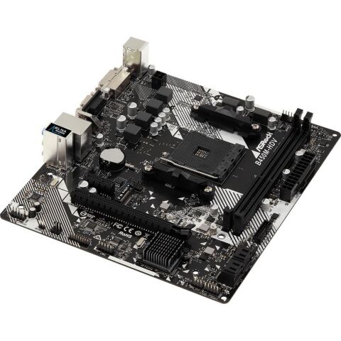 Материнская плата ASRock B450M-HDV R4.0 - Нулевой остаток (Feed)  - Нулевой остаток (Feed) 