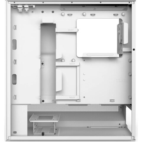 Корпус для ПК NZXT H5 Flow Compact All White (CC-H52FW-01) - Нулевой остаток (Feed)  - Нулевой остаток (Feed) 