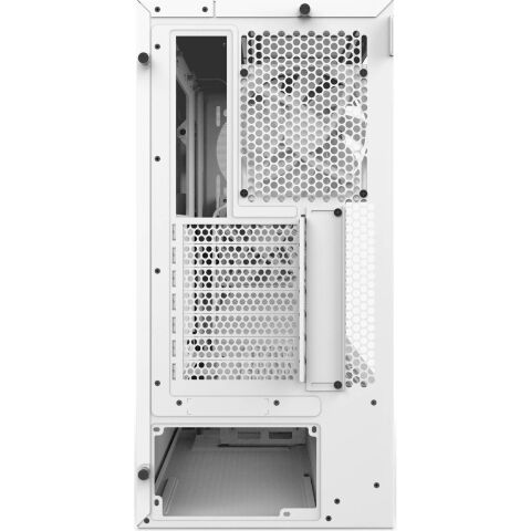 Корпус для ПК NZXT H5 Flow Compact All White (CC-H52FW-01) - Нулевой остаток (Feed)  - Нулевой остаток (Feed) 