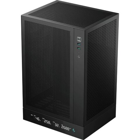 Корпус для ПК Deepcool CH170 Digital Black (R-CH170-BKNPI0D-G-1) - Корпуса  - Корпуса 