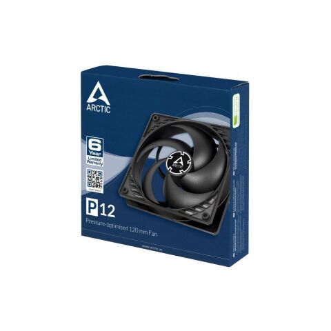 Кулер для корпуса Arctic P12 Black (ACFAN00118A) - Нулевой остаток (Feed) - Нулевой остаток (Feed)