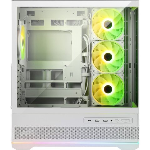 Корпус MSI MAG PANO 110R PZ WHITE - Нулевой остаток (Feed)  - Нулевой остаток (Feed)