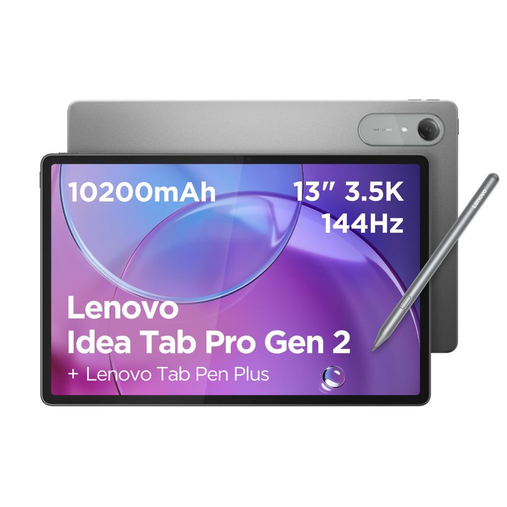 Планшет Lenovo Idea Tab Pro (Gen 2) 8/256 Luna Grey + Keyboard&Pen (ZAHD0484UA)