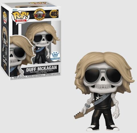 Фігурка Funko Guns N Roses: Duff McKagan (Skeleton) Фанко Дафф МакКеган (Exclusive) 403 - -