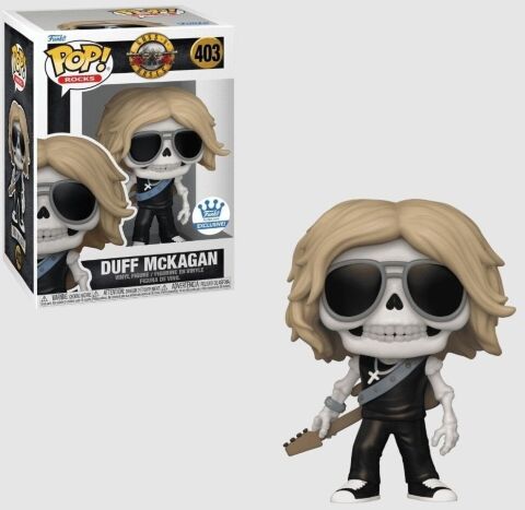 Фігурка Funko Guns N Roses: Duff McKagan (Skeleton) Фанко Дафф МакКеган (Exclusive) 403 - -