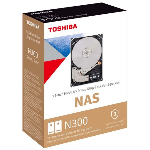 Жесткий диск 3.5" 6TB N300 Toshiba (MN10ADA600S) - Жесткие диски (HDD) - Жесткие диски (HDD)