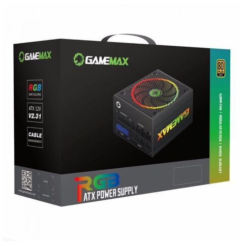 Блок питания Gamemax 1050W 80 Gold ARGB (RGB-1050 PRO) - Блоки питания - Блоки питания
