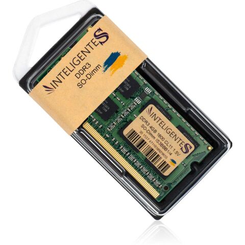 Модуль памяти для ноутбука SoDIMM DDR3 4GB 1600 MHz INTELIGENTES (IS3BBB1/4) - Модули памяти к ноутбукам  - Модули памяти к ноутбукам 