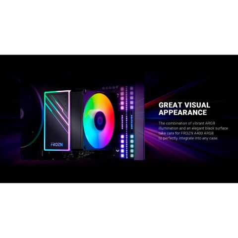 Кулер для процессора ID-Cooling FROZN A400 ARGB - Нулевой остаток (Feed)  - Нулевой остаток (Feed) 