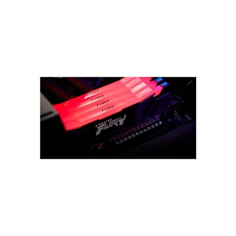 Модуль памяти для компьютера DDR5 96GB (2x48GB) 6400 MHz Renegade RGB XMP Kingston Fury (ex.HyperX) (KF564C32RSAK2-96) - Нулевой остаток (Feed) - Нулевой остаток (Feed)
