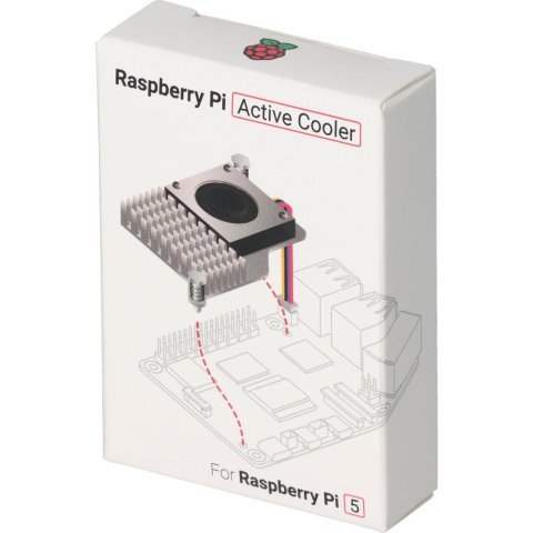 Радиатор охлаждения Raspberry Pi with fan for Raspberry Pi 5 (SC1148/OFI118) - Нулевой остаток (Feed) - Нулевой остаток (Feed)