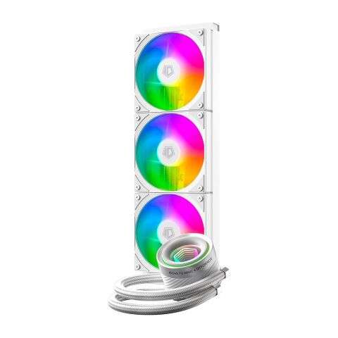 Система жидкостного охлаждения ID-Cooling FX360 INF White (FX360 INF WHITE) - Нулевой остаток (Feed)  - Нулевой остаток (Feed) 