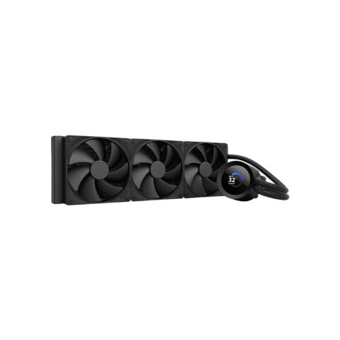 Система жидкостного охлаждения NZXT Kraken Plus V2 360mm AIO liquid cooler w/Displ (RL-KN360-B2) - Нулевой остаток (Feed)  - Нулевой остаток (Feed) 