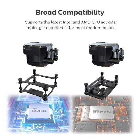 Система жидкостного охлаждения MONTECH HYPER FLOW SILENT 360 (B) - Нулевой остаток (Feed) - Нулевой остаток (Feed)