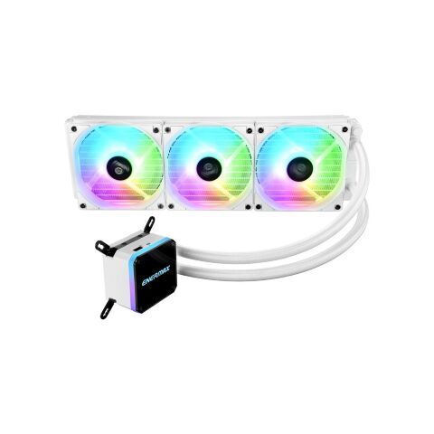 Система жидкостного охлаждения Enermax Liqmax III 360 White ARGB (ELC-LMT360-W-ARGB) - Нулевой остаток (Feed)  - Нулевой остаток (Feed) 