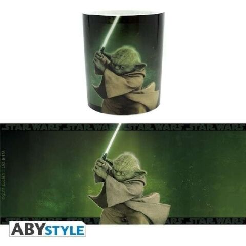 Чашка Abystyle STAR WARS Yoda Ceramic Mug кухоль Зоряні війни Йода 460 мл -   -  