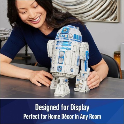 Пазл 4D Build Star Wars R2-D2 puzzle 3D картон Звёздные войны Р2-Д2 201 шт. -   -  