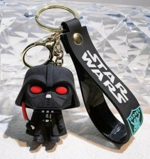 Брелок подвеска на рюкзак Star Wars Darth Vader 3D Keychain Backpack Дарт Вейдер