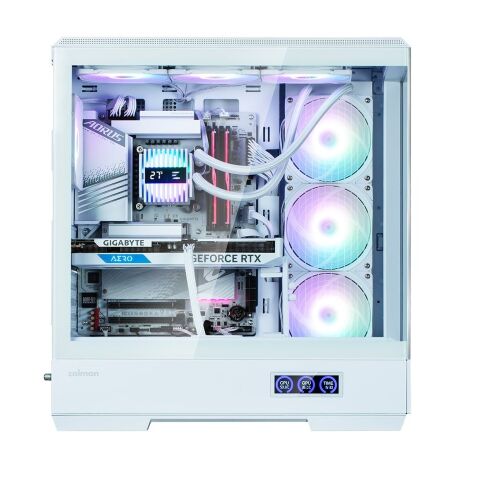 Корпус для ПК Zalman P50 DS (P50DSWHITE) - Нулевой остаток (Feed)  - Нулевой остаток (Feed) 