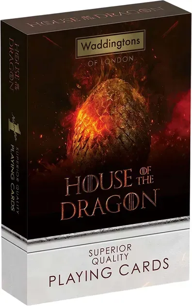 Гральні карти Winning Moves Game of Thrones House of Dragons Waddingtons Number 1 Гра престолів Дім дракона -   -  