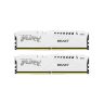 Модуль памяти для компьютера DDR5 32GB (2x16GB) 6000 MHz Beast White Kingston Fury (ex.HyperX) (KF560C36BWE2K2-32)