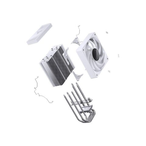 Кулер для процессора JONSBO CR-1000 V2 Color White - Нулевой остаток (Feed)  - Нулевой остаток (Feed) 