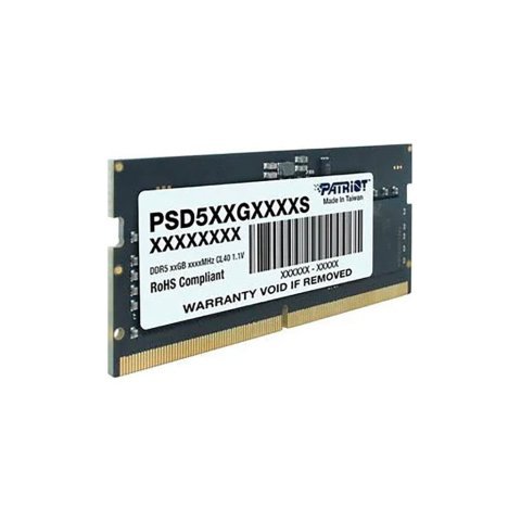Модуль памяти для ноутбука SoDIMM DDR5 16GB 5600 MHz Patriot (PSD516G560081S) - Нулевой остаток (Feed)  - Нулевой остаток (Feed) 