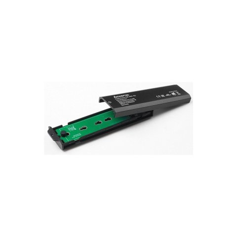 Карман внешний Chieftec M.2 PCIe NVMe/SATA SSD CEB-M2C-TLE USB 3.2 Gen2 Type-C Tool-Less Alum/Plastic (CEB-M2C-TLE) - Аксессуары к HDD - Аксессуары к HDD