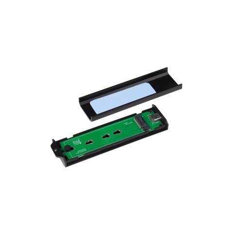 Карман внешний Chieftec M.2 PCIe NVMe/SATA SSD CEB-M2C-TLE USB 3.2 Gen2 Type-C Tool-Less Alum/Plastic (CEB-M2C-TLE) - Аксессуары к HDD - Аксессуары к HDD