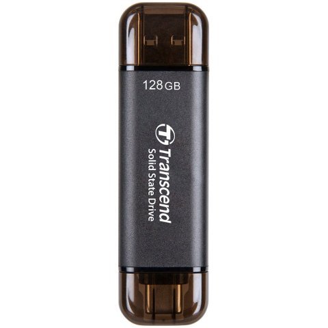 Накопитель SSD USB 3.2 128GB Transcend (TS128GESD310C) - Внутренние SSD  - Внутренние SSD