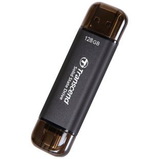 Накопитель SSD USB 3.2 128GB Transcend (TS128GESD310C)