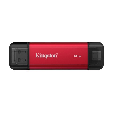 Накопитель SSD USB Type-C 2TB Dual Portable Kingston (SPSD/2TB) - Внутренние SSD  - Внутренние SSD 