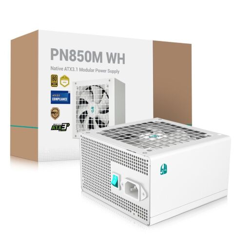 Блок питания Deepcool 850W PN850M White GamerStorm (R-PN850M-FC0W-JGEU) - Блоки питания  - Блоки питания 