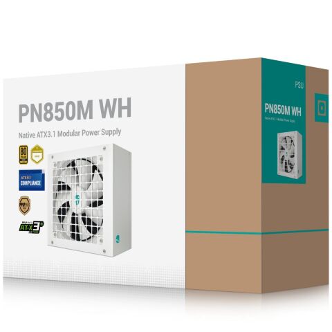 Блок питания Deepcool 850W PN850M White GamerStorm (R-PN850M-FC0W-JGEU) - Блоки питания  - Блоки питания 