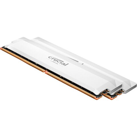 Модуль памяти для компьютера DDR5 64GB (2x32GB) 6400 MHz Pro Overclocking White Micron (CP2K32G64C40U5W) - Нулевой остаток (Feed) - Нулевой остаток (Feed)