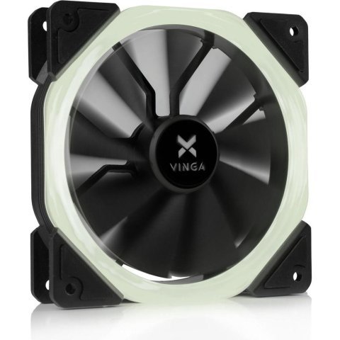 Кулер для корпуса Vinga LED fan-01 white - Вентиляторы к корпусам - Вентиляторы к корпусам